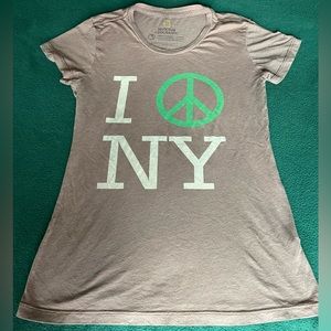 National Geographic I peace NY T-shirt